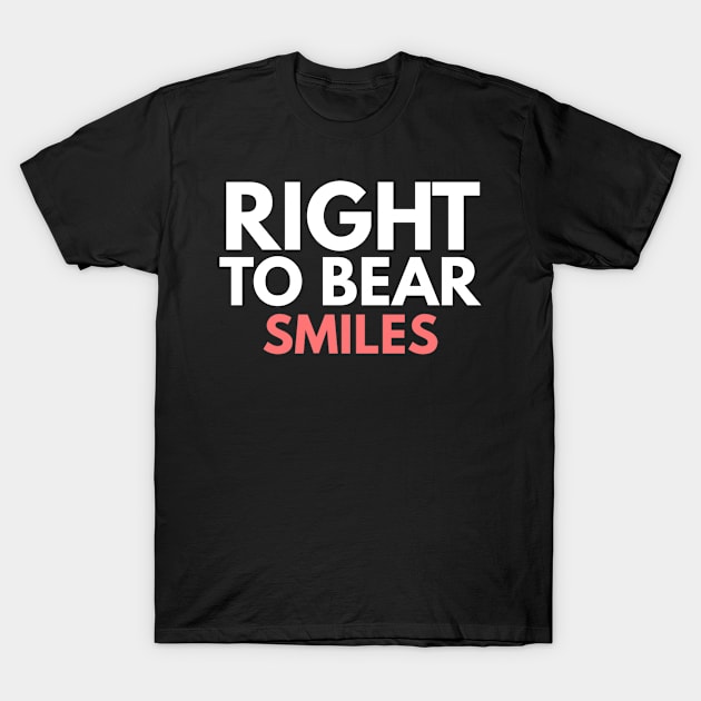 Bear Smiles T-Shirt by Worldengine